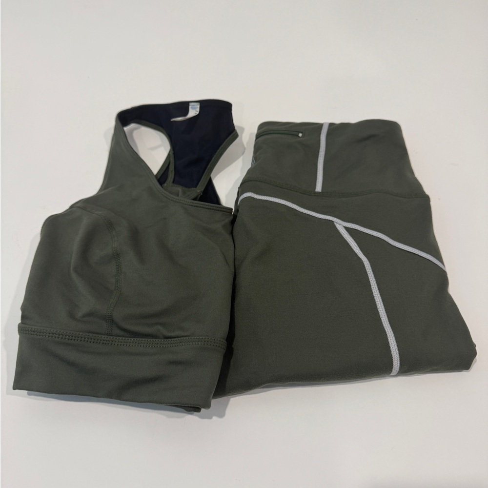 FP Movement What a Peach Olive Activewear